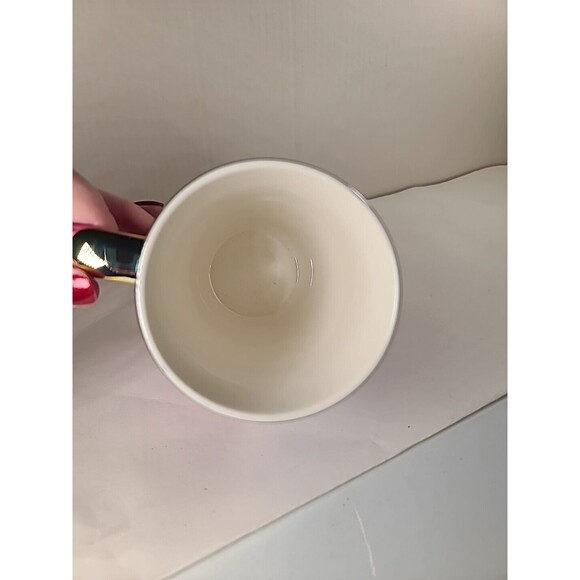 Starbucks Coffee Mug 16oz Rainbow Holographic Iridescent Oil Slick 2022 Holiday - Picture 5 of 8